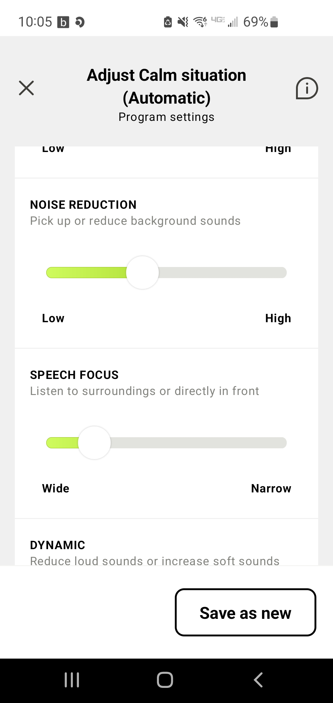 Speech Focus Noise Reduction