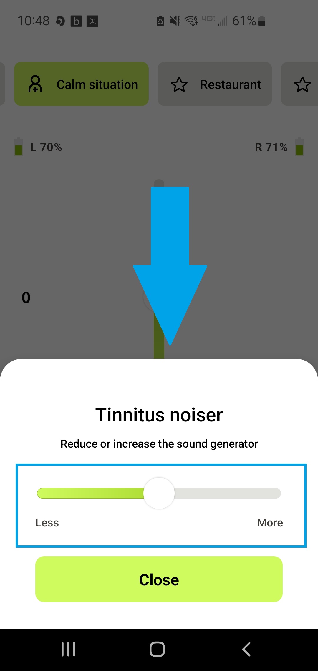 Tinnitus App Step 4